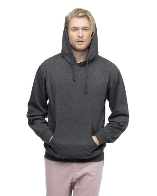 econscious Unisex Heathered Hooded Sweatshirt