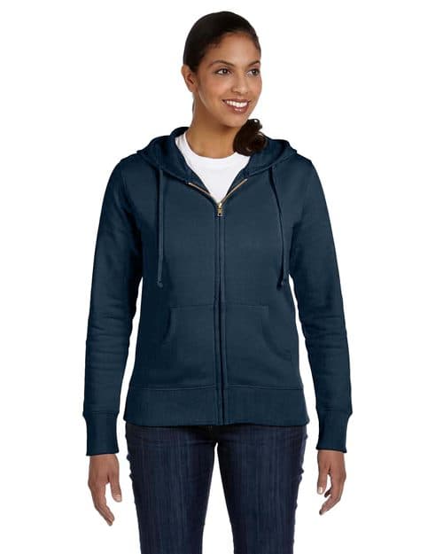econscious Women's Full-Zip Hooded Sweatshirt
