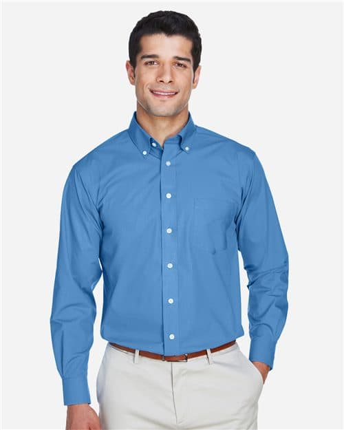 Devon & Jones Men's Tall Crown Collection® Broadcloth Woven Dress Shirt