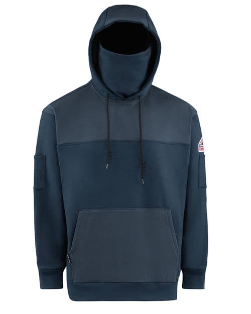 Bulwark Men's Flame-Resistant Fleece Hooded Sweatshirt