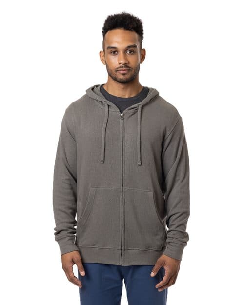 econscious Unisex Hemp Hero Full-Zip Hooded Sweatshirt