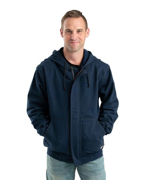 Berne Apparel Men's Tall Flame-Resistant Hooded Sweatshirt