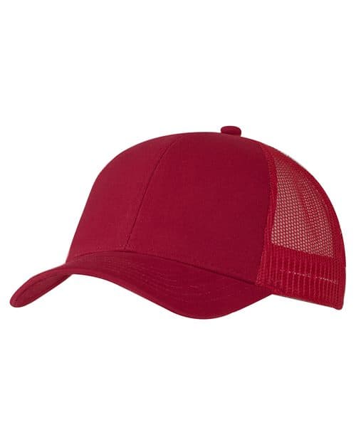 Big Accessories Youth Twill Front Trucker Cap