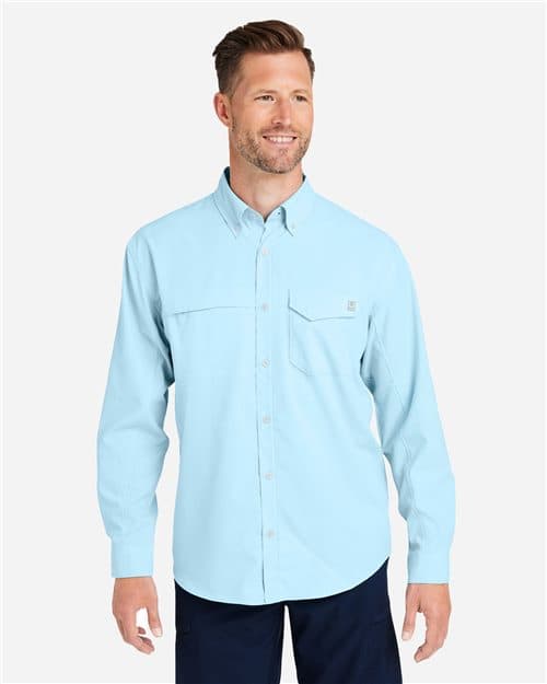 HUK Men's Tide Point Pocket Fishing Shirt