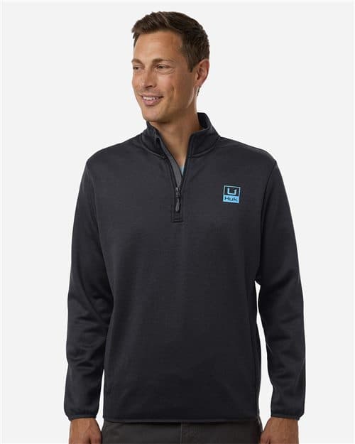 HUK Men's Coldfront+ Quarter-Zip Pullover