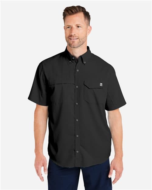 HUK Men's Tide Point Short Sleeve Shirt