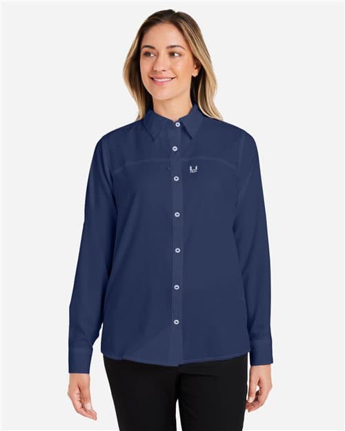 HUK Women's Tide Point Shirt