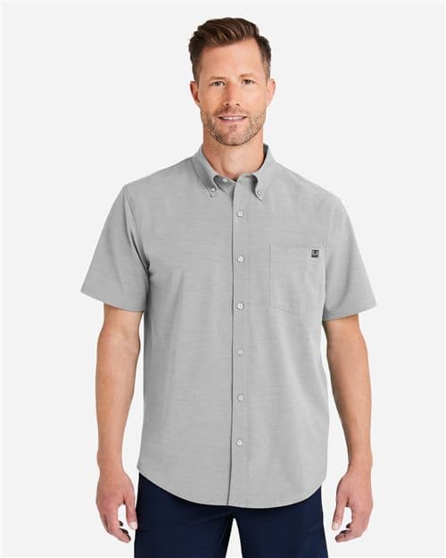HUK Men's Kona Short Sleeve Solid Shirt