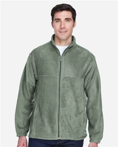 Harriton Men's Full-Zip Fleece