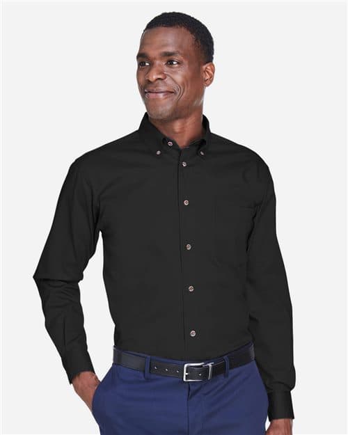 Harriton Men's Easy Blend™ Twill Shirt
