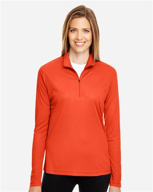 Team 365 Women's Zone Performance Quarter-Zip Pullover