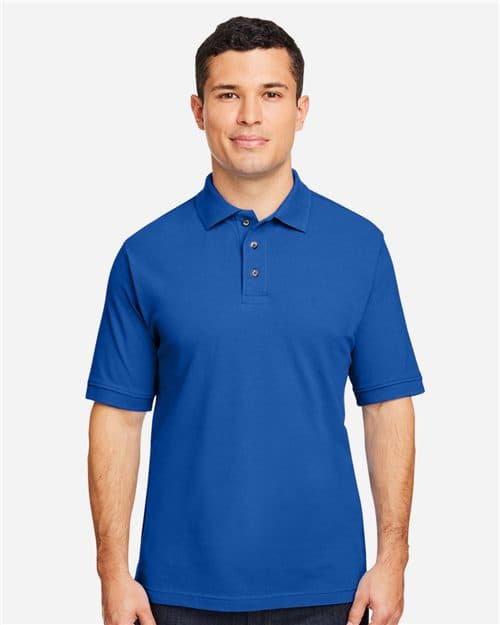 Harriton Men's Pique Polo