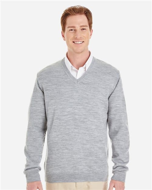 Harriton Men's Pilbloc™ V-Neck Sweater