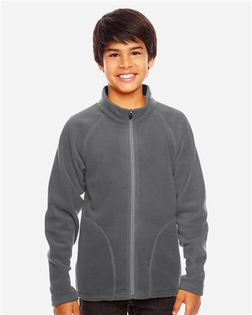 Team 365 Youth Campus Microfleece Jacket