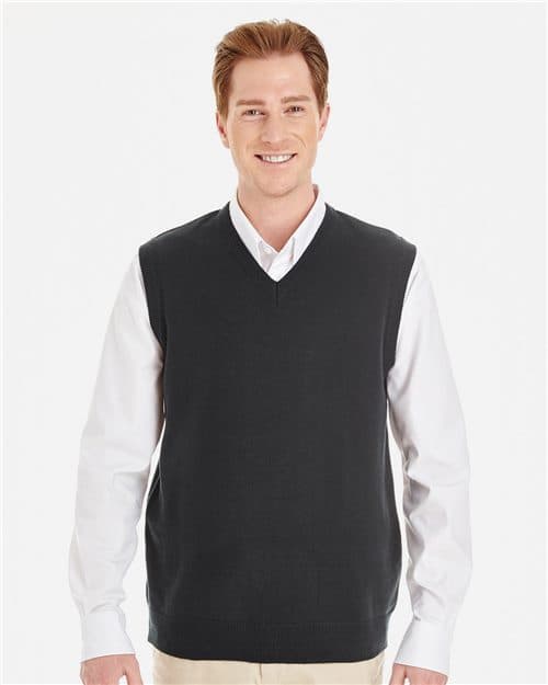 Harriton Men's Pilbloc™ V-Neck Sweater Vest