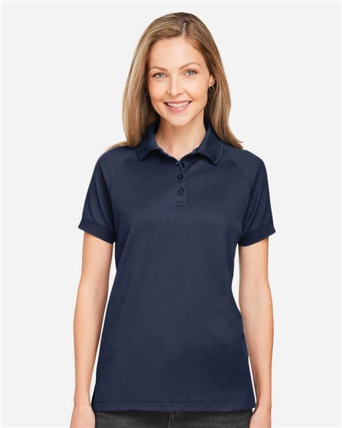 Harriton Women's Charge Snag and Soil Protect Polo