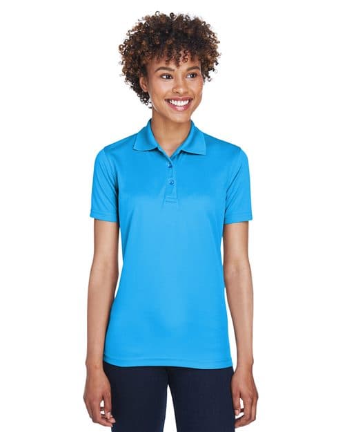 UltraClub Women's Cool & Dry Mesh Piqué Polo