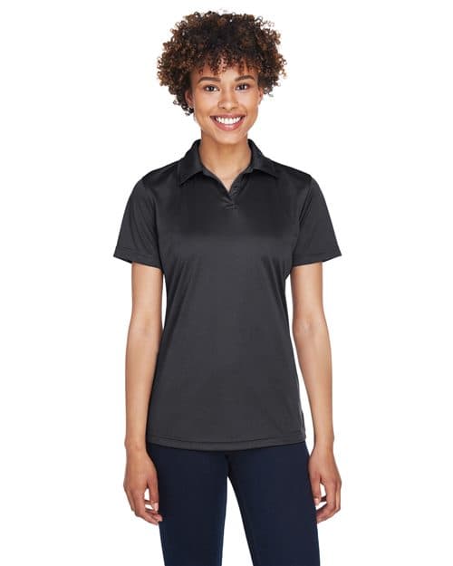 UltraClub Women's Cool & Dry Sport Performance Interlock Polo