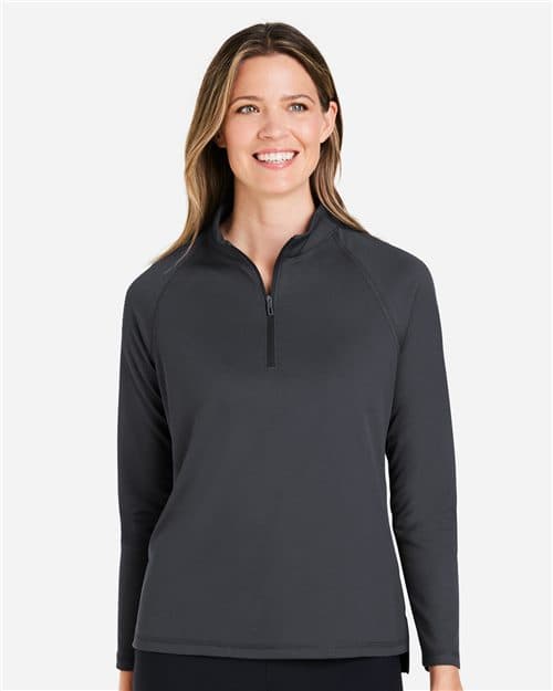 North End Women's Revive Coolcore® Quarter-Zip Pullover