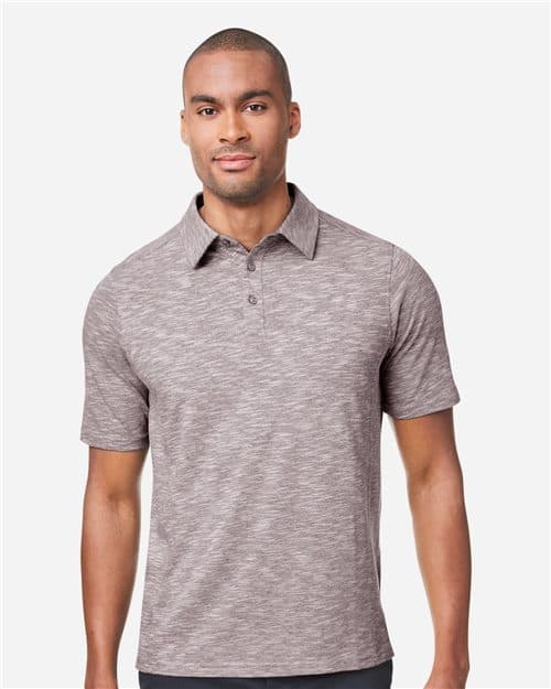 North End Men's Eclipse Jacquard Polo