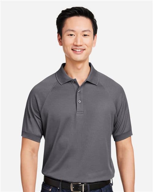 Harriton Men's Charge Snag and Soil Protect Polo