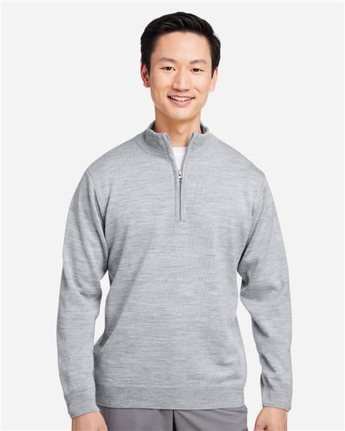 Harriton Unisex Pilbloc™ Quarter-Zip Pullover Sweater