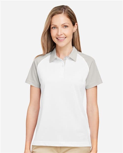 Team 365 Women's Command Snag-Protection Colorblock Polo