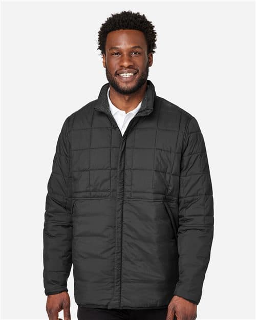 North End Unisex Aura Fleece-Lined Jacket