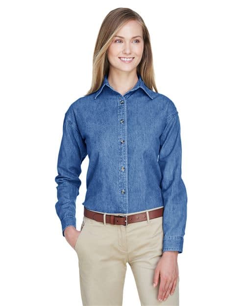 UltraClub Women's Cypress Denim