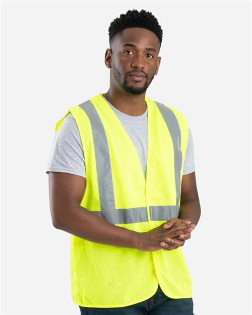 Berne Apparel Men's Hi-Vis Class 2 Economy Vest