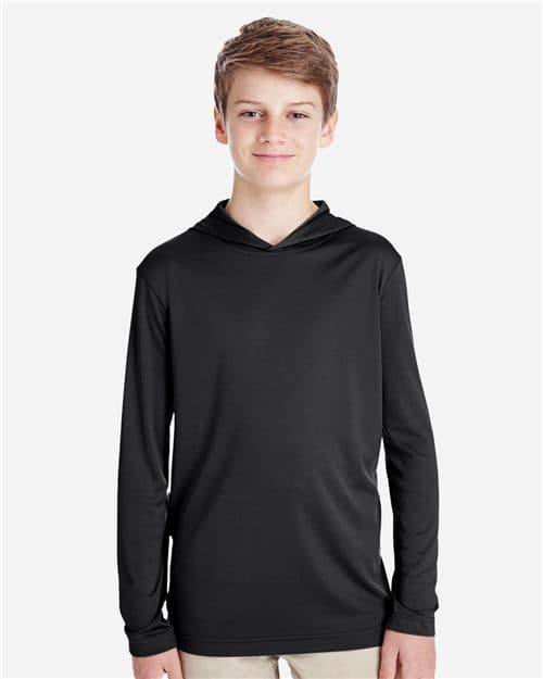Team 365 Youth Zone Performance Hooded T-Shirt