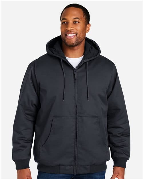 Harriton Unisex Tall ClimaBloc® Heavyweight Hooded Full-Zip Jacket