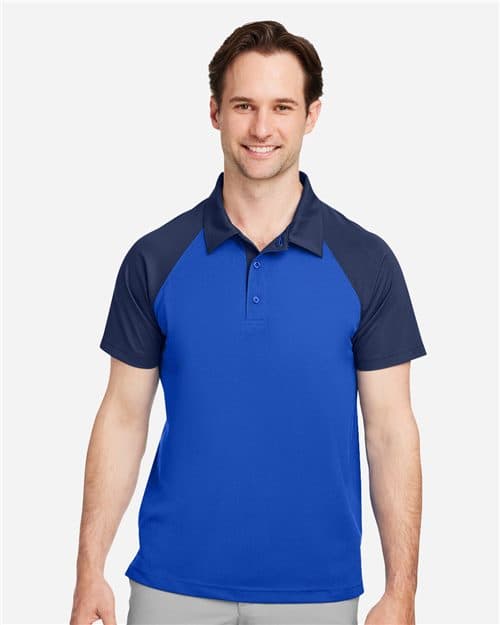 Team 365 Men's Command Snag-Protection Colorblock Polo
