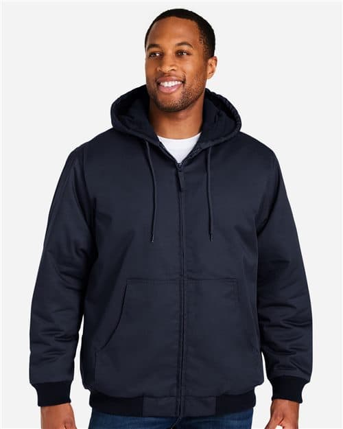 Harriton Unisex ClimaBloc® Heavyweight Hooded Full-Zip Jacket