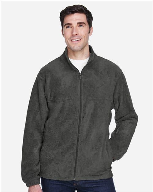 Harriton Men's Tall Full-Zip Fleece
