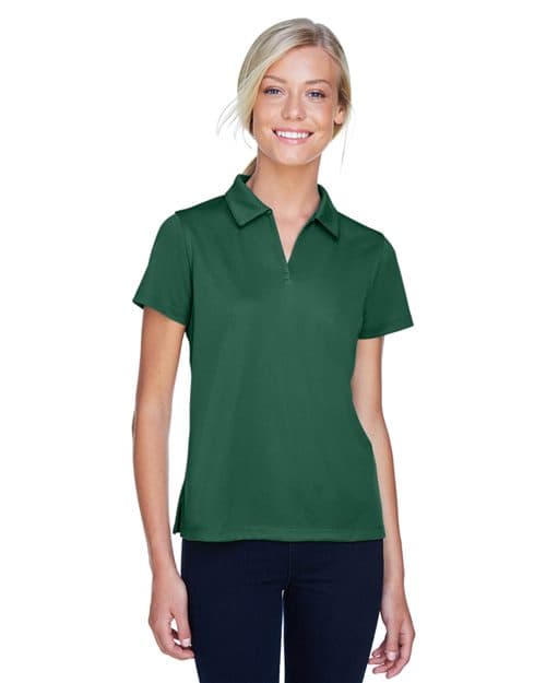 Harriton Women's Double Mesh Polo
