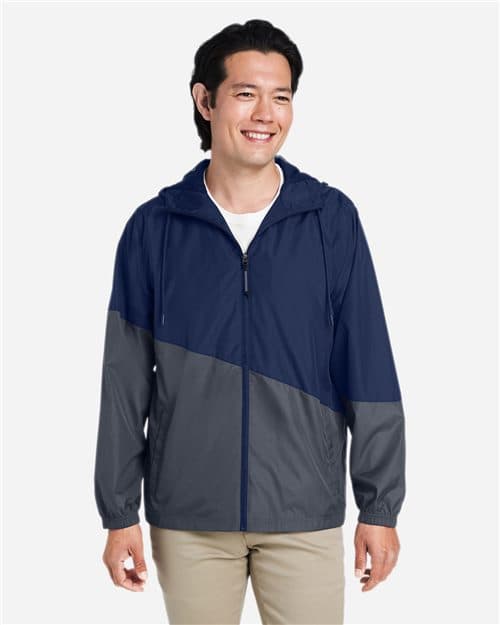 CORE365 Unisex Techno Lite Colorblock Windbreaker