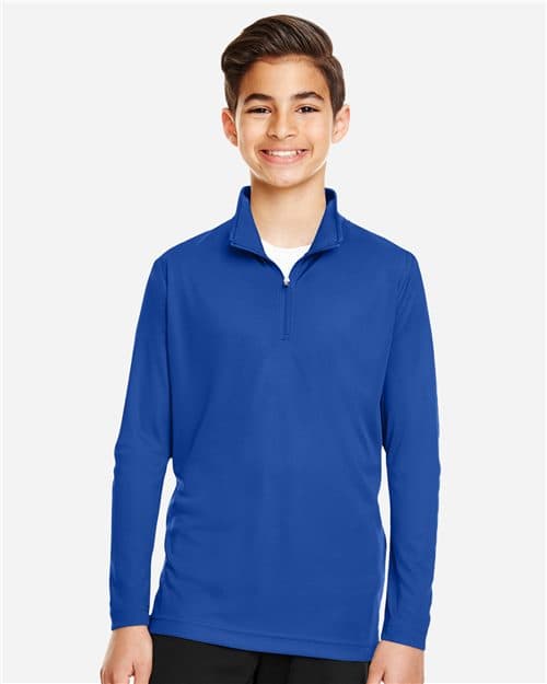 Team 365 Youth Zone Performance Quarter-Zip Pullover