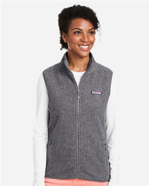 vineyard vines Women's Harbor Fleece Vest