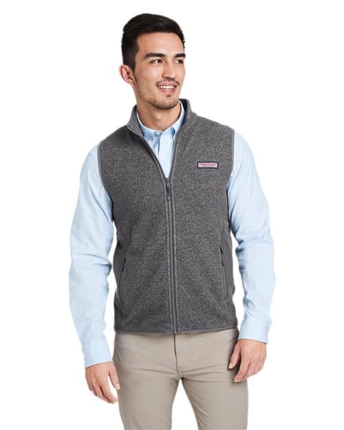 vineyard vines Men's Harbor Fleece Vest
