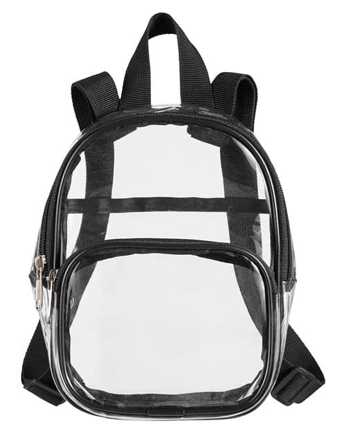 BAGedge Clear PVC Mini Backpack