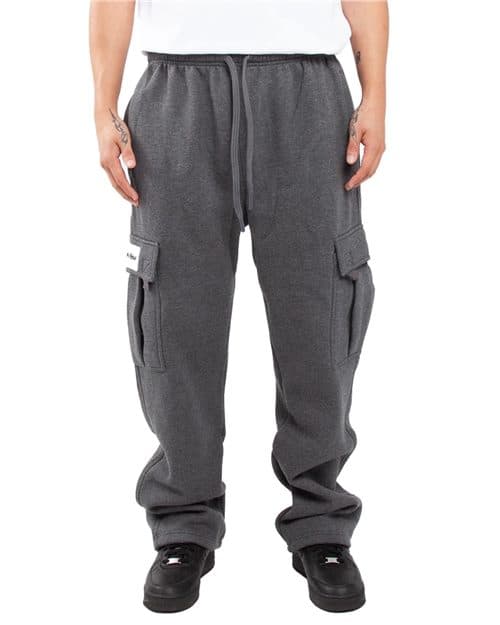 Shaka Wear Unisex Fleece Cargo Sweatpants
