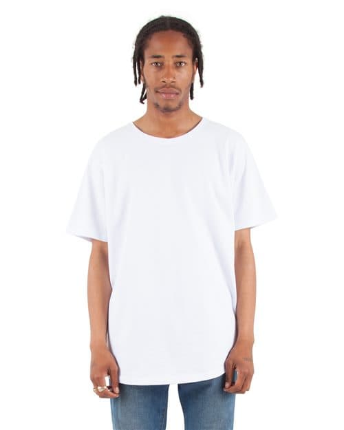 Shaka Wear Unisex Curved Hem Long Tee