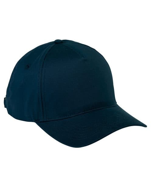 Big Accessories Five-Panel Brushed Twill Cap
