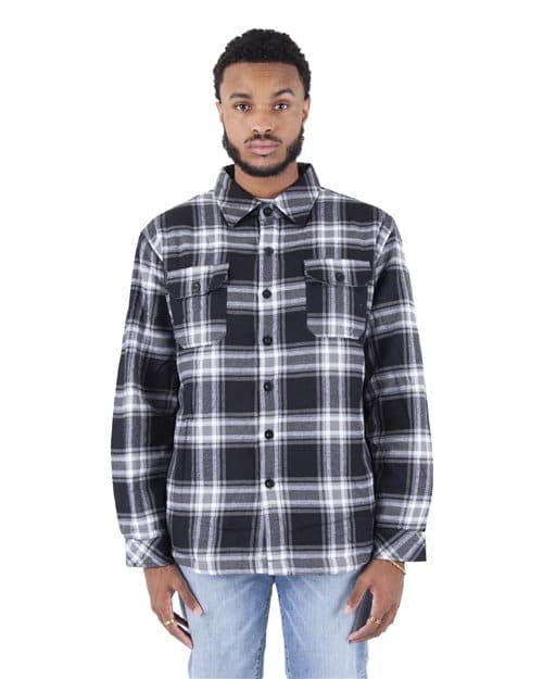 Shaka Wear Unisex Plaid Jacket
