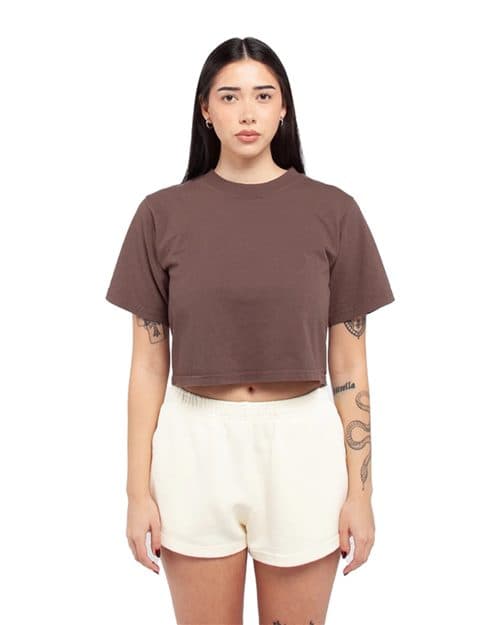 Shaka Wear Women's Garment-Dyed Cropped Tee