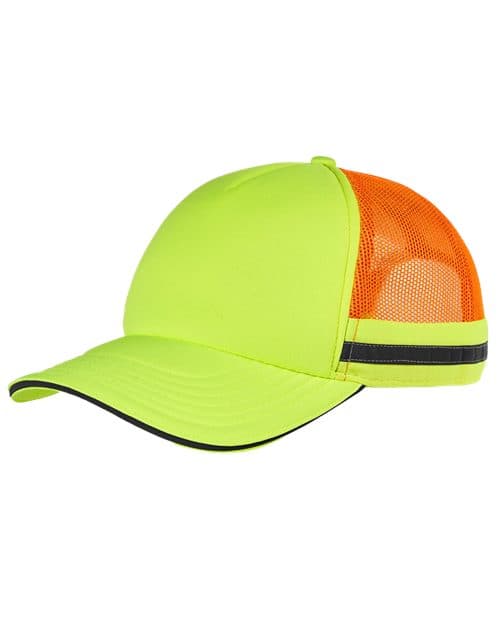 Big Accessories Safety Trucker Cap