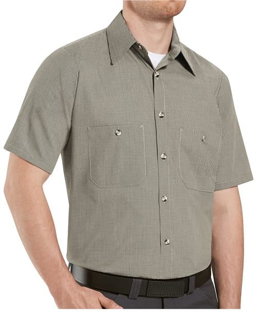 Red Kap Men's Premium Short Sleeve Work Shirt