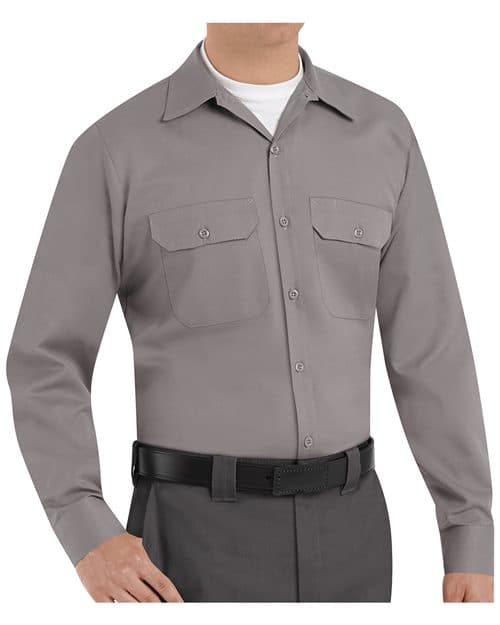 Red Kap Men's Utility Long Sleeve Work Shirt