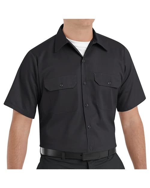 Red Kap Men's Utility Short Sleeve Work Shirt